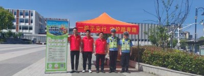 一路平安行平安产险东阳支公司：开展“一路平安行，守护踏青路”五一假期安全宣导活动
