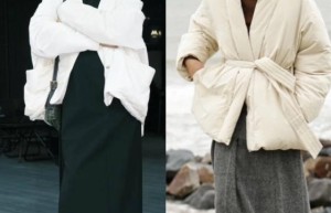 羽绒服+半身裙：时尚界的温柔显气质搭配