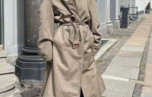 今年春天最流行的6件风衣！