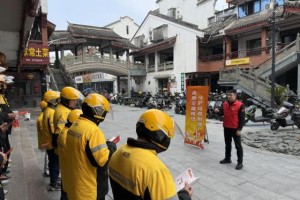 护航新就业群体 平安产险永康支公司为外卖骑手送去金融消保知识