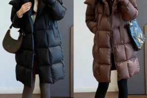 深色羽绒服：如何穿出时尚感