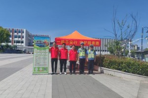 平安产险东阳支公司：开展“一路平安行，守护踏青路”五一假期安全宣导活动