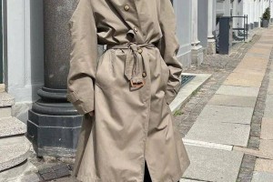 今年春天最流行的6件风衣！