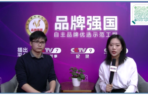品牌强国栏目CCTV记者采访广信IT学院特聘专家张靖（大型IT企业总监）