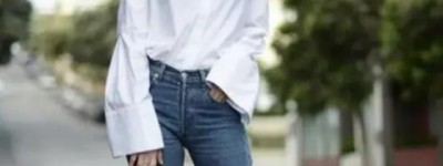 白色上衣配牛仔裤：清新脱俗的时尚之选